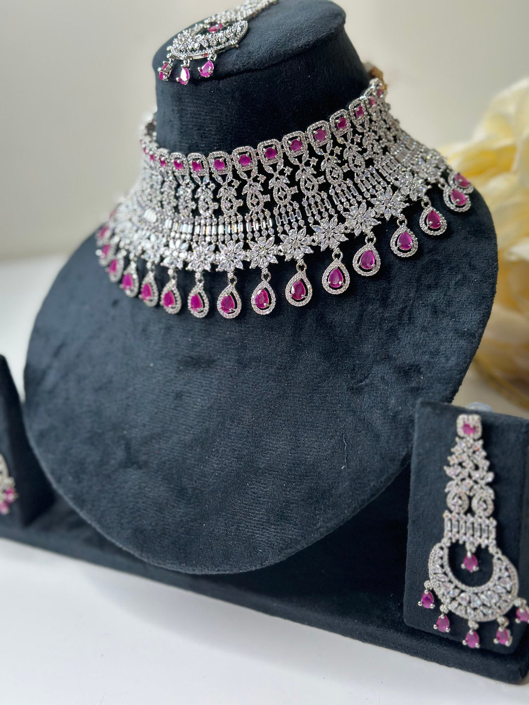 Jean CZ Necklace ADset025