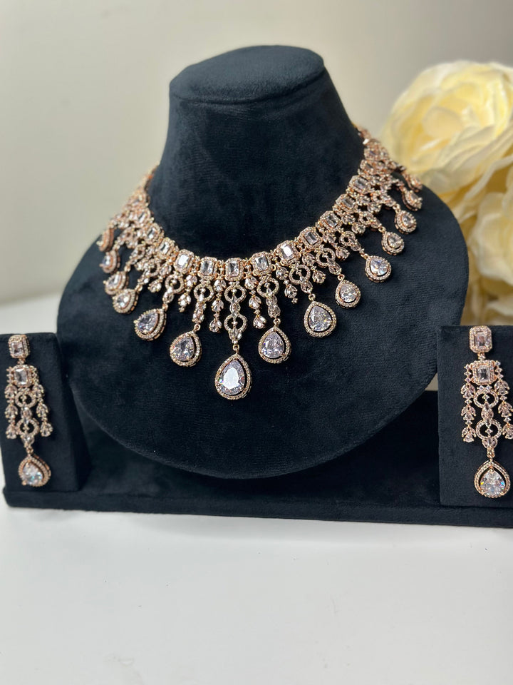Mimi CZ Necklace Ad Set027