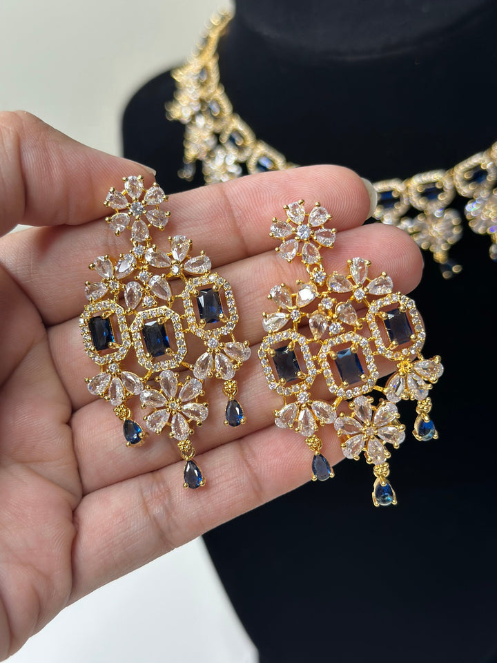 Riley CZ Necklace adset041