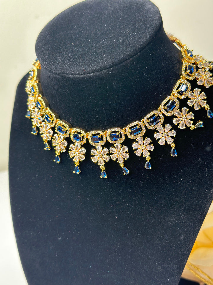 Riley CZ Necklace adset041