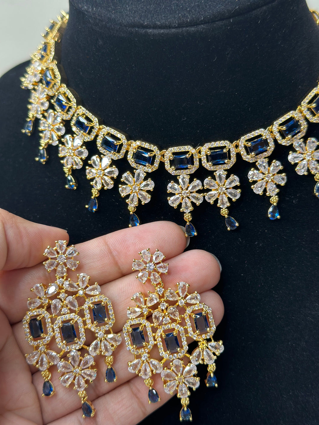 Riley CZ Necklace adset041