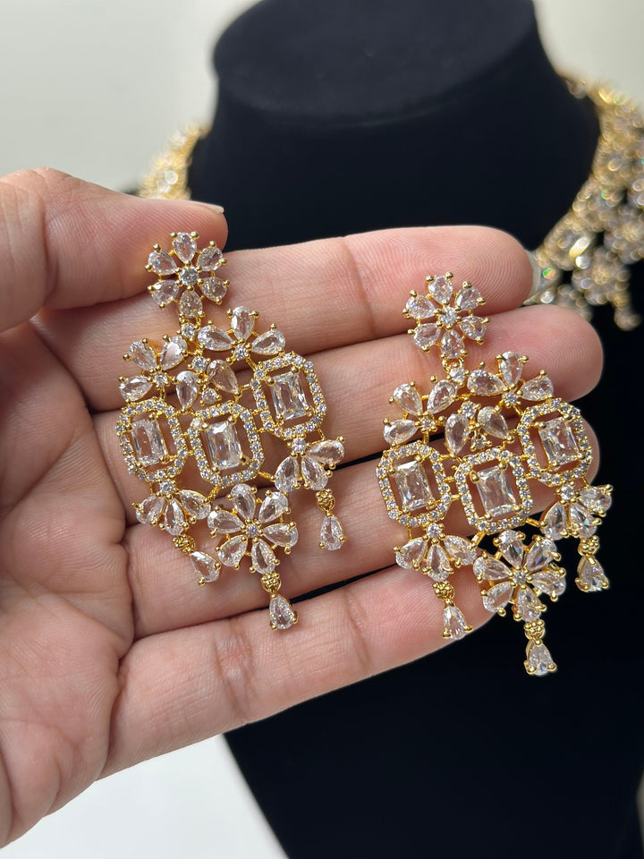 Riley CZ Necklace ADset041