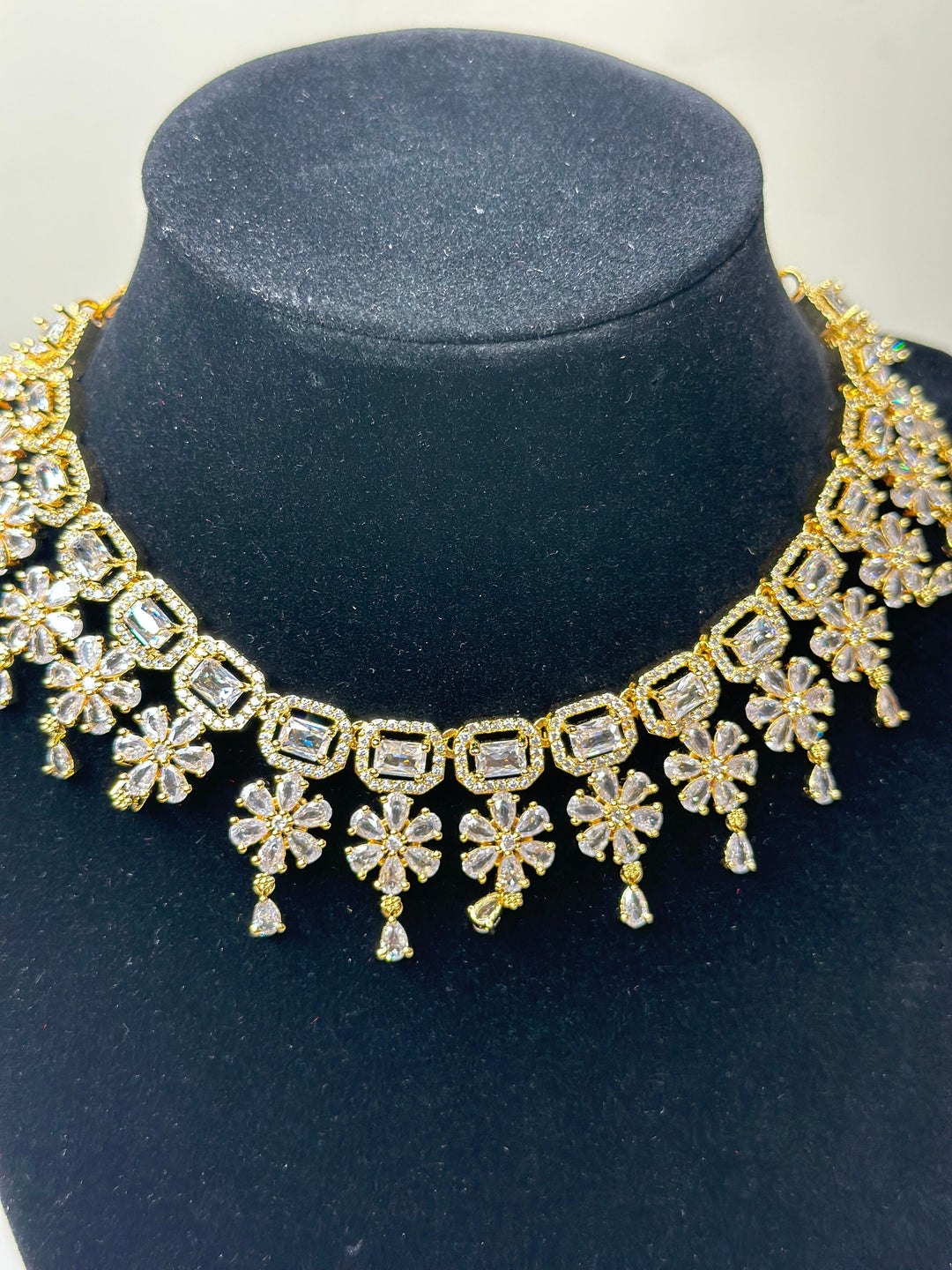 Riley CZ Necklace ADset041