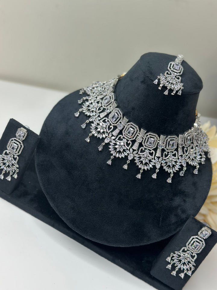 Aria CZ Necklace ADset015