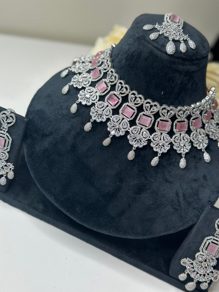 Isa CZ Necklace ADset011