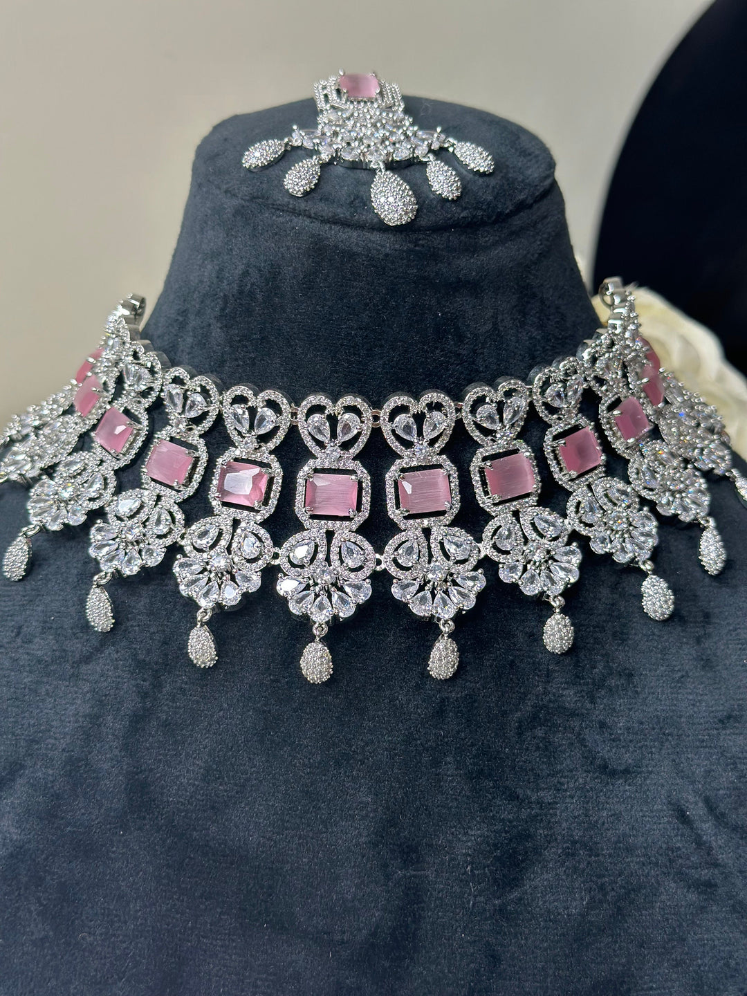 Isa CZ Necklace ADset011