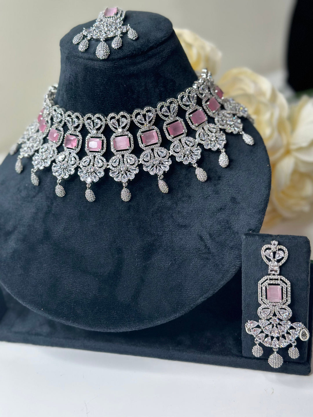 Isa CZ Necklace ADset011