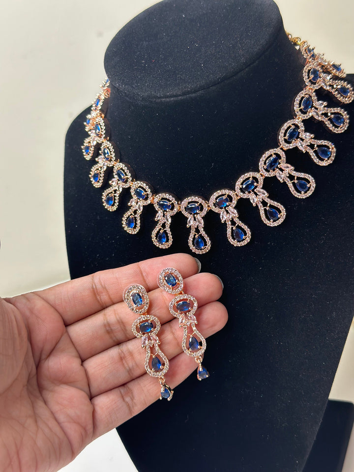 Ridhi CZ Necklace