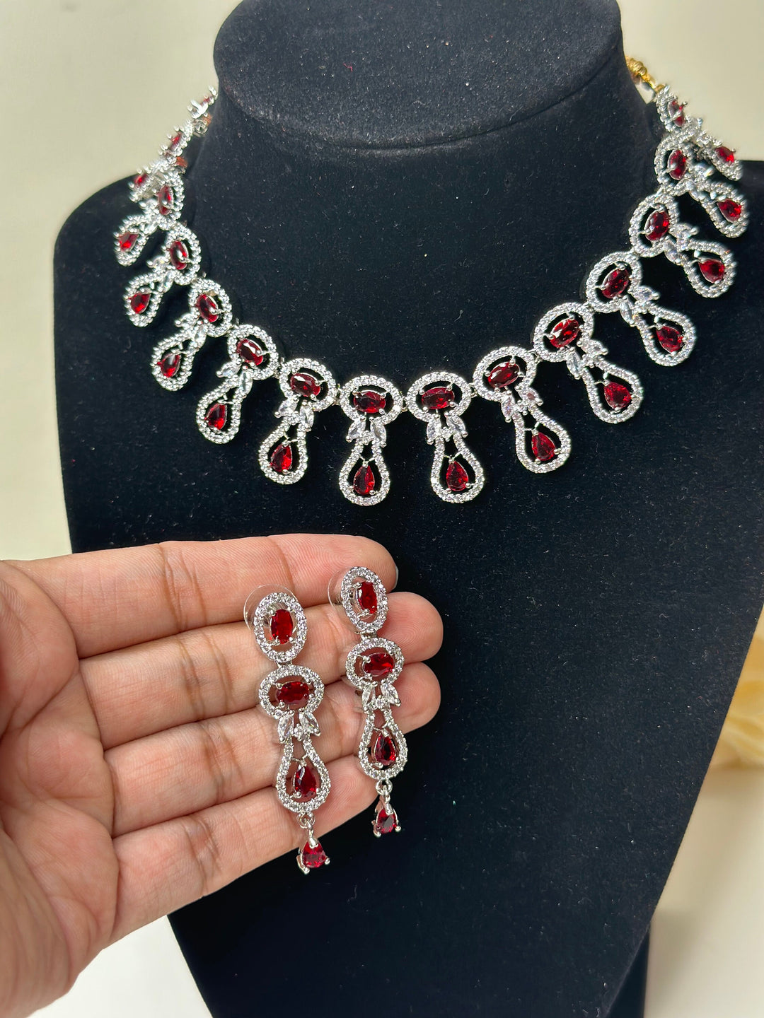 Ridhi CZ Necklace