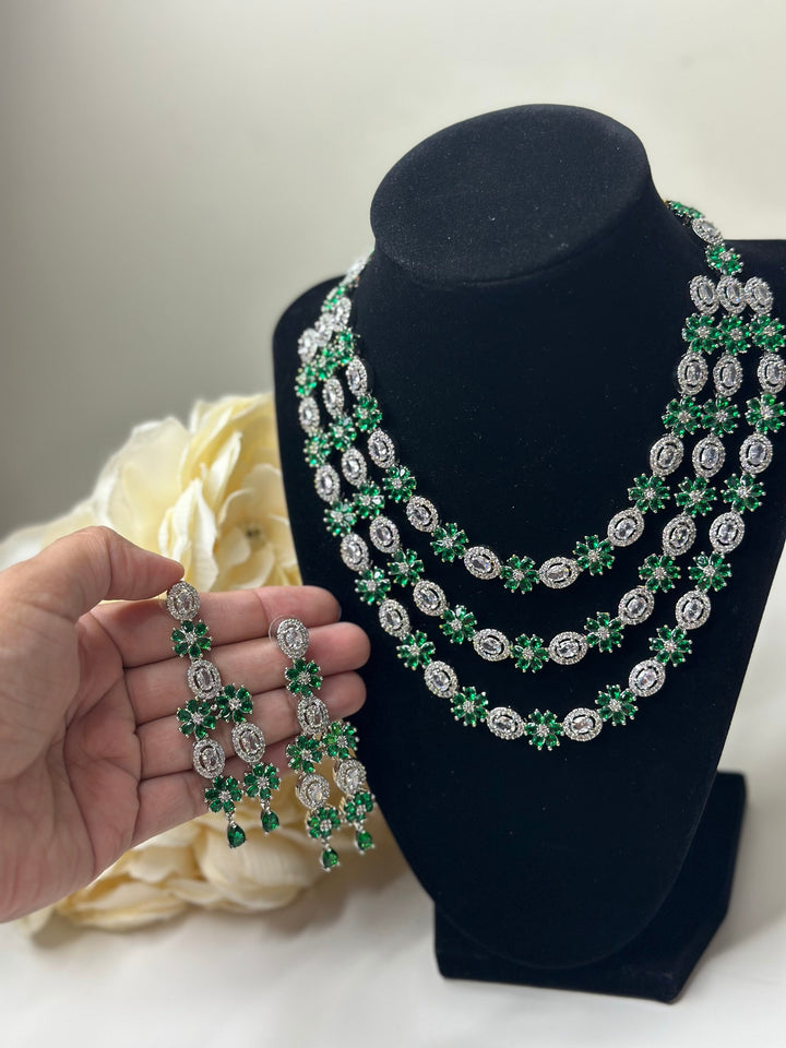 CZ Layered Necklace
