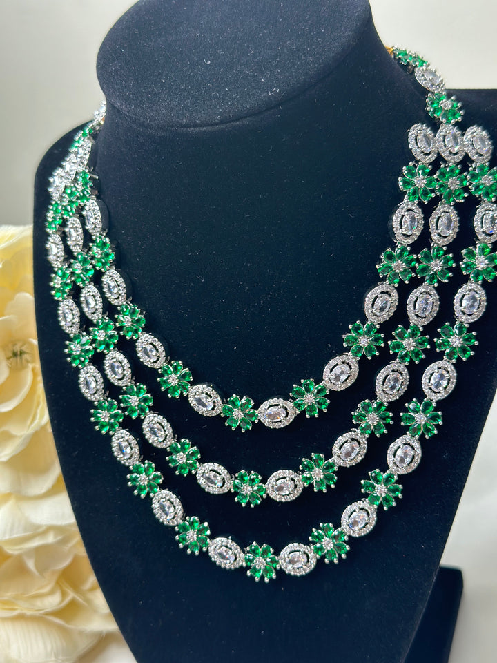 CZ Layered Necklace