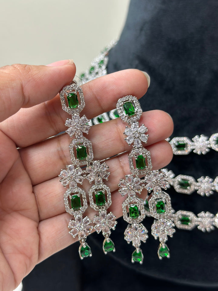 CZ Layered Neckalce