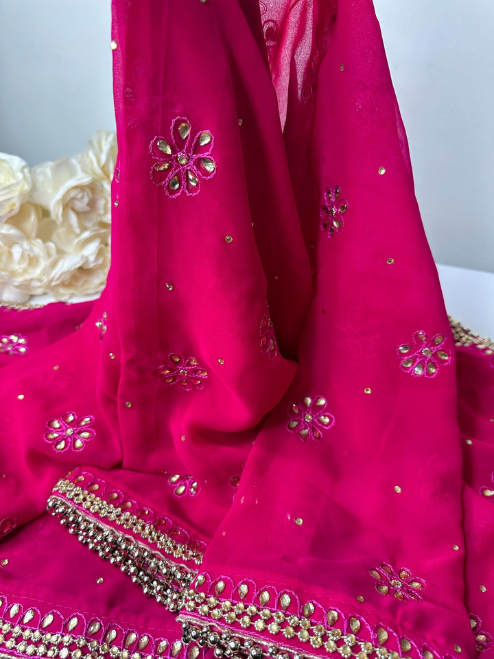 Traditional Embroidered Work Dupatta