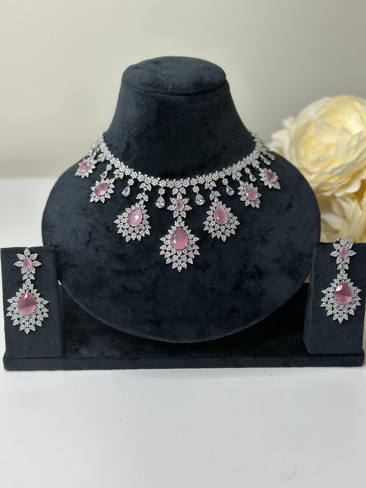 Noa CZ Necklace ADset007