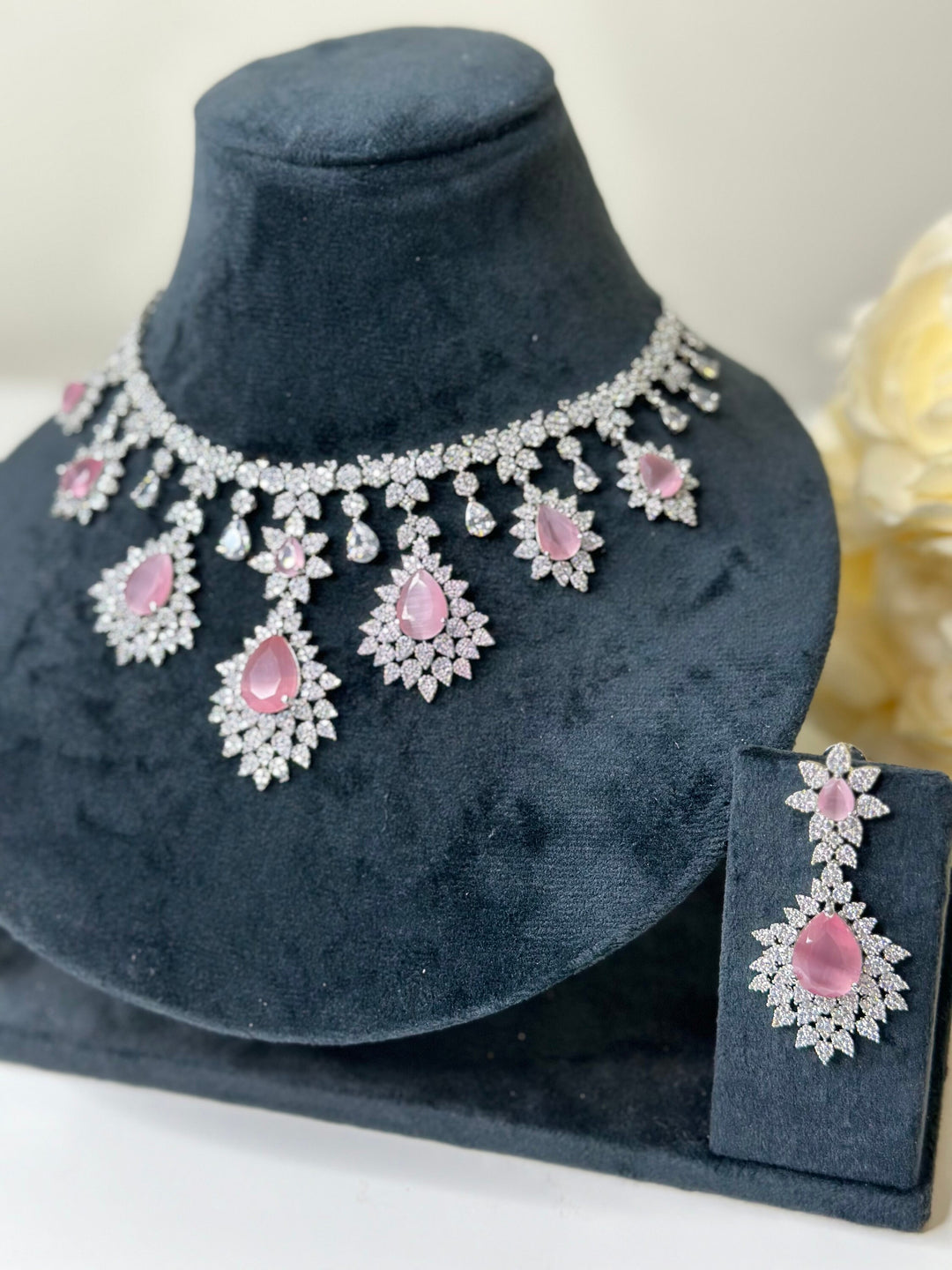 Noa CZ Necklace ADset007
