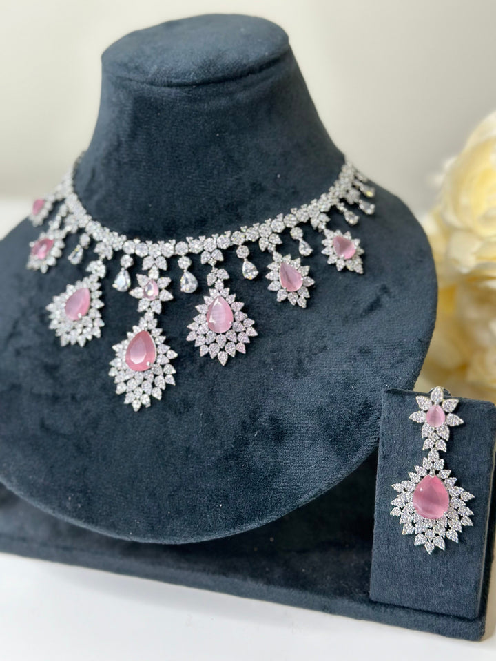Noa CZ Necklace ADset007