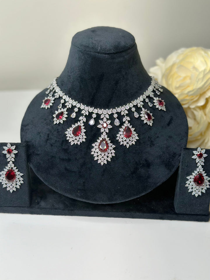 Noa CZ Necklace ADset007