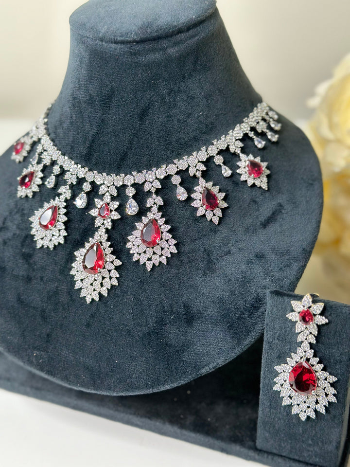 Noa CZ Necklace ADset007