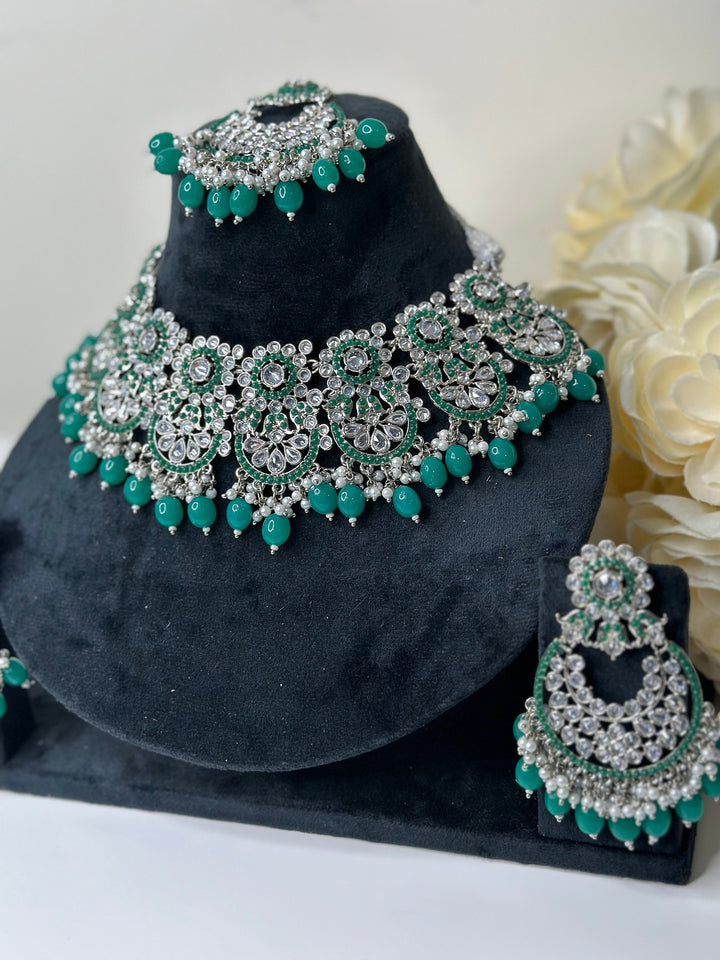 Chetna  ReverseAD Set Silver001