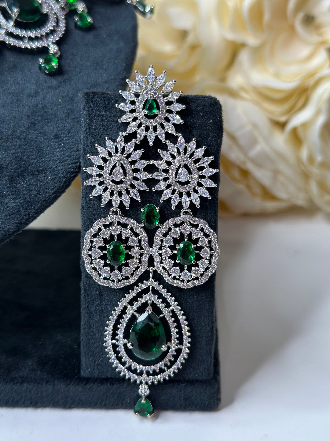 Zia CZ Necklace AD Set013