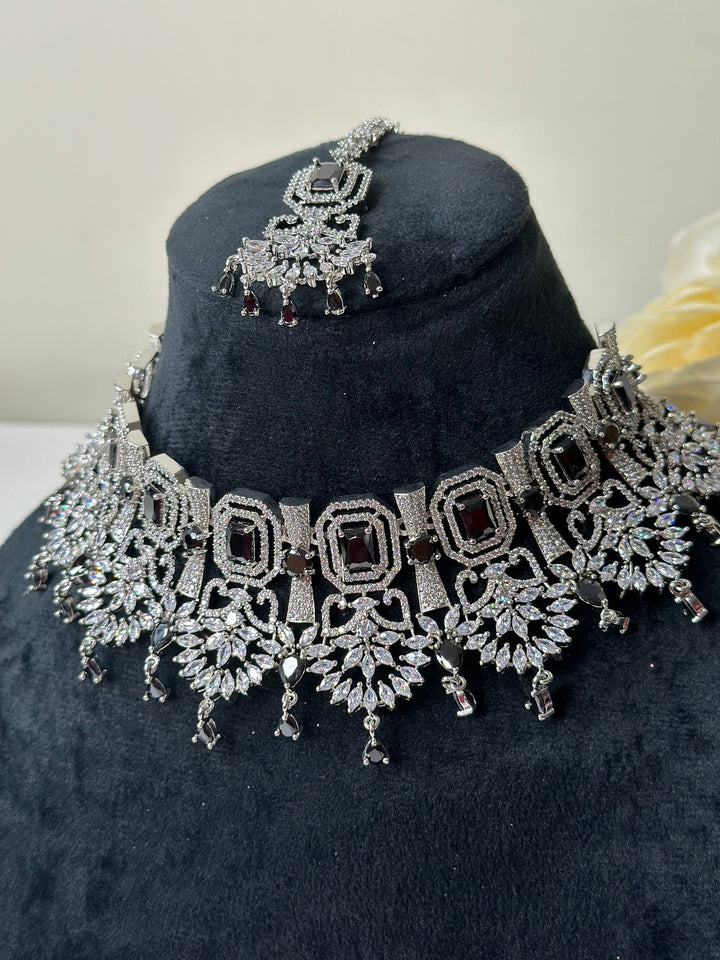 Aria CZ Necklace AD Set015