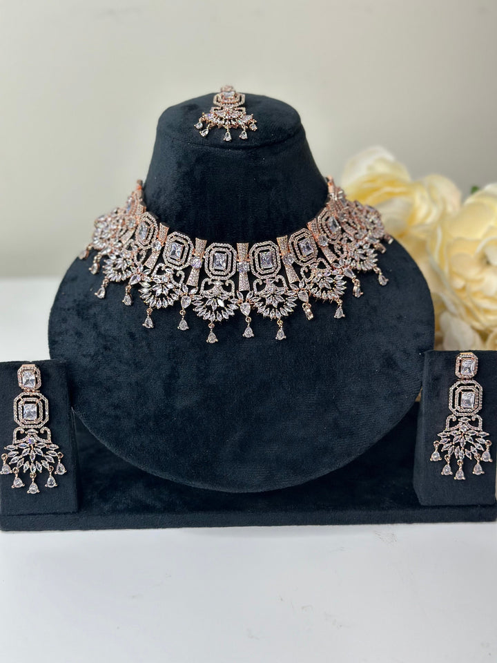 Aria CZ Necklace AD Set015