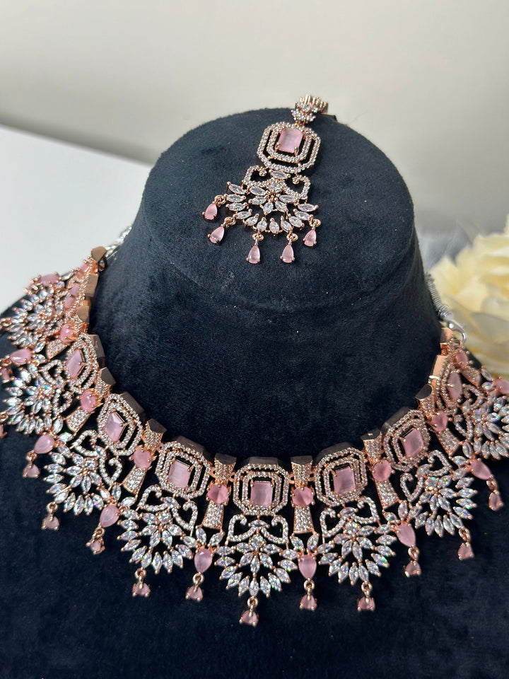 Aria CZ Necklace ADset015