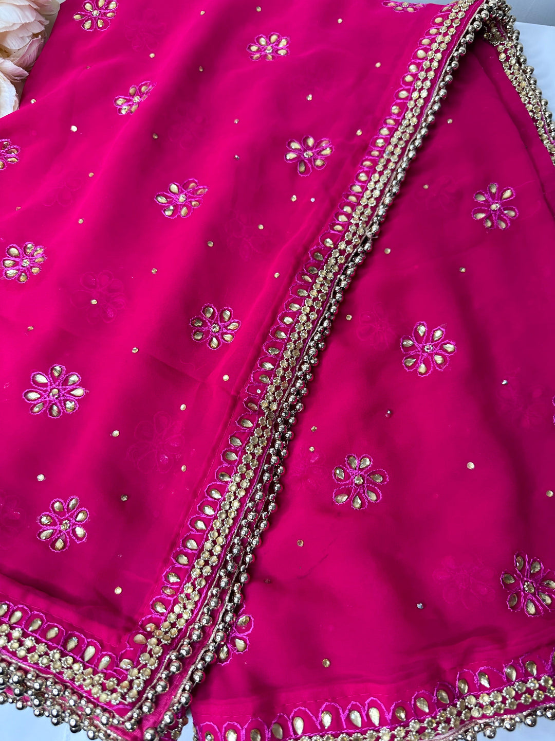 Traditional Embroidered Work Dupatta