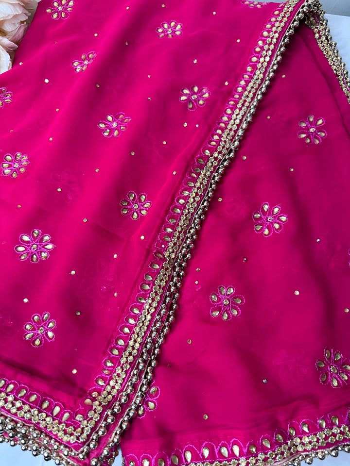 Traditional Embroidered Work Dupatta