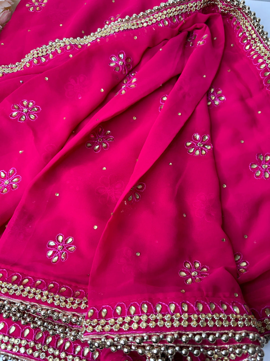 Traditional Embroidered Work Dupatta