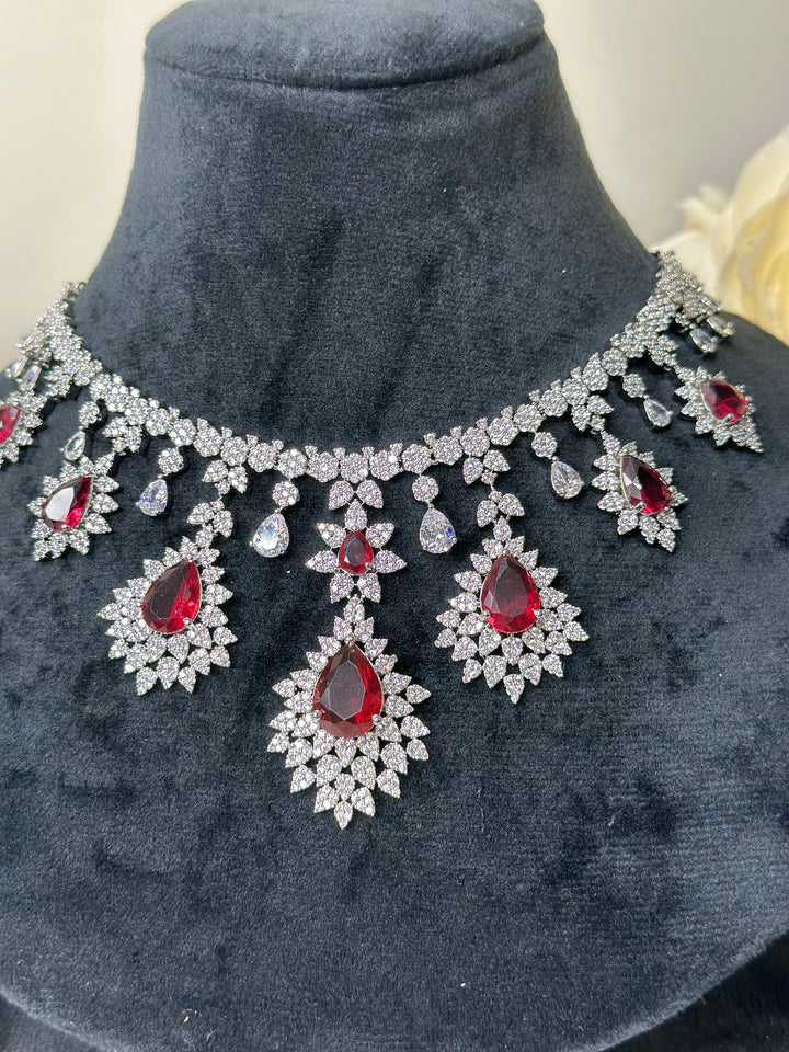 Noa CZ Necklace ADset007