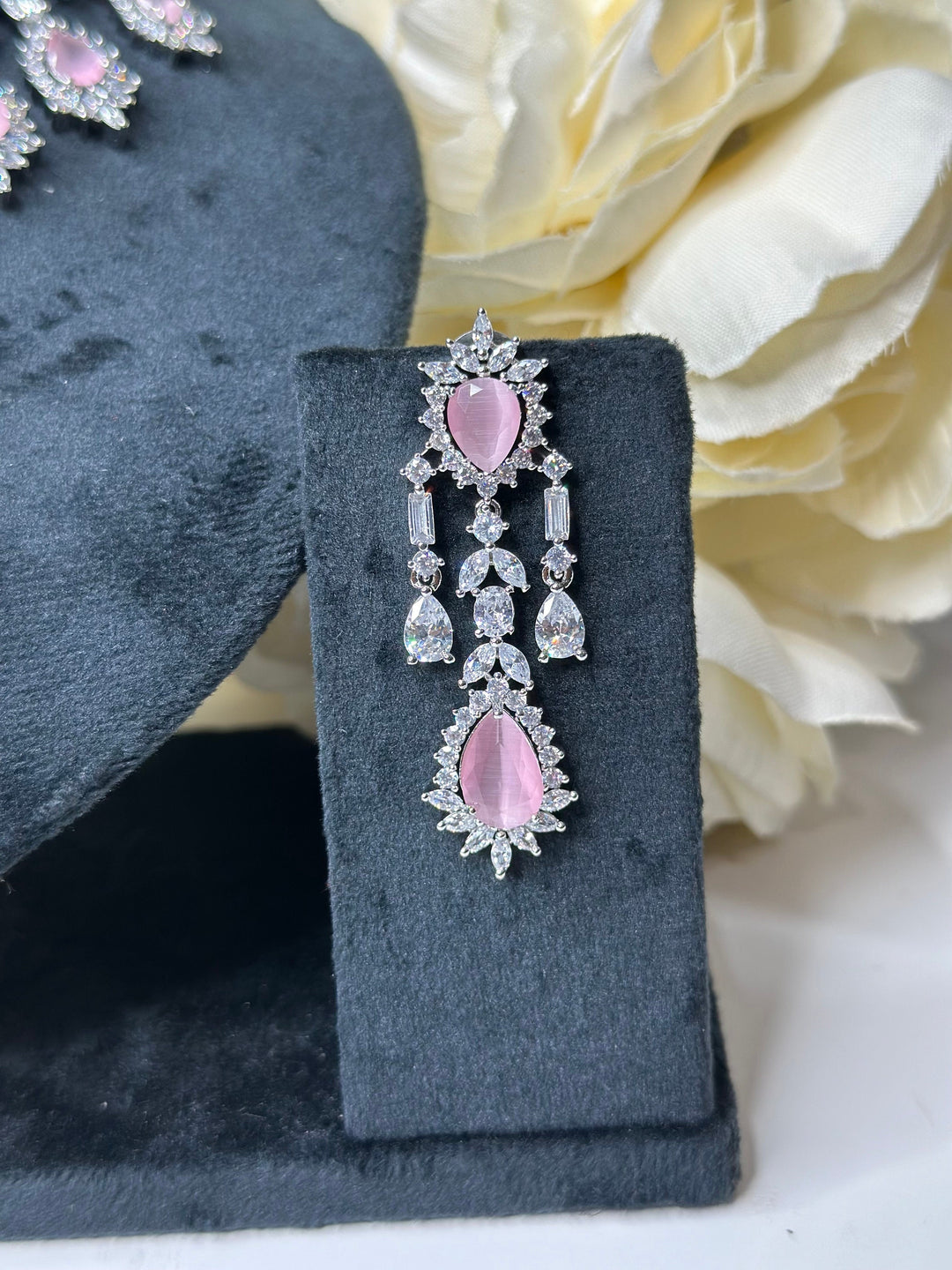Ivy CZ Necklace AD Set009