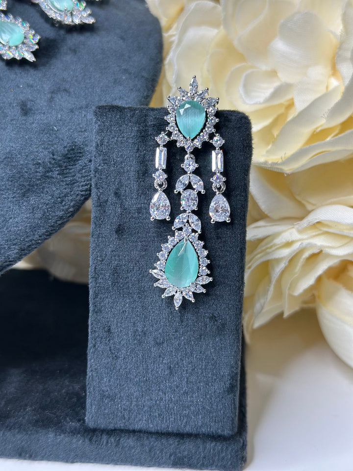 Ivy CZ Necklace Set ADset009