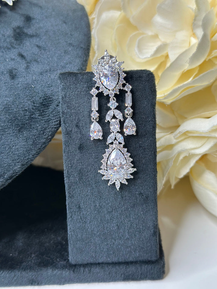 Ivy CZ Necklace Set AD Set009