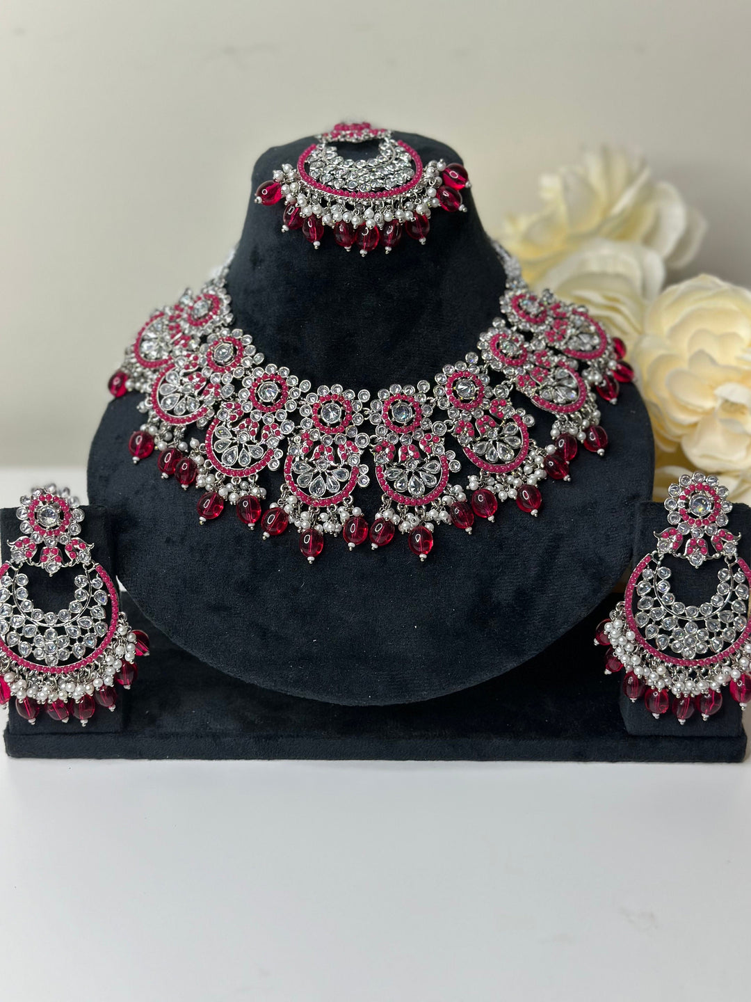 Devanshi Polki Reverse AD Set