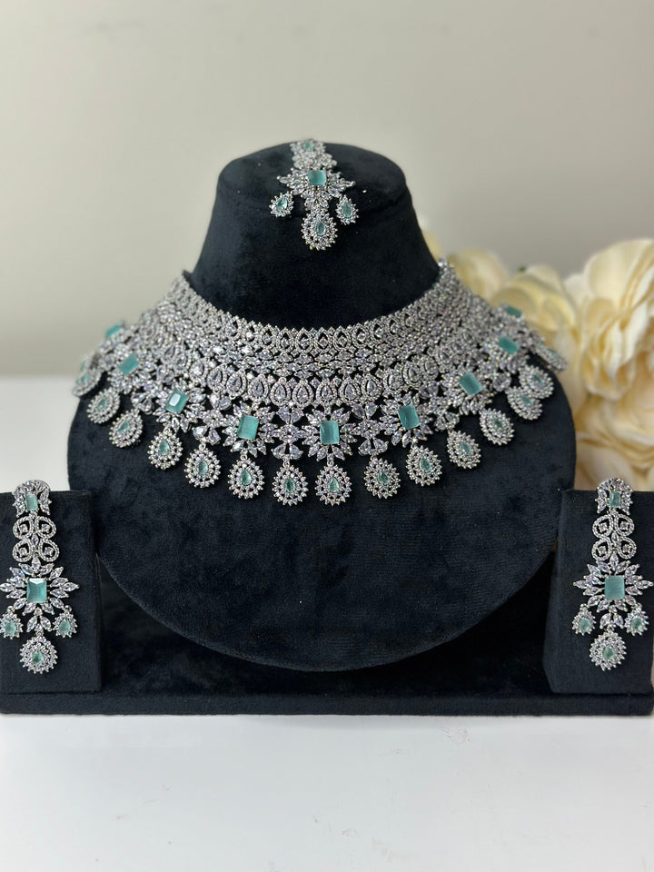 Nova CZ Necklace AD Set014