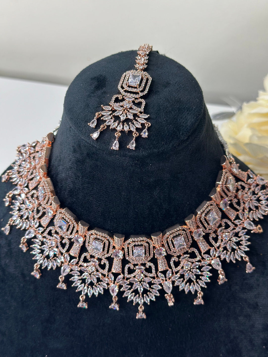 Aria CZ Necklace AD Set015