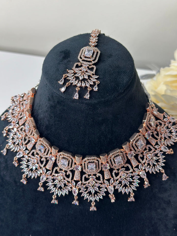 Aria CZ Necklace AD Set015