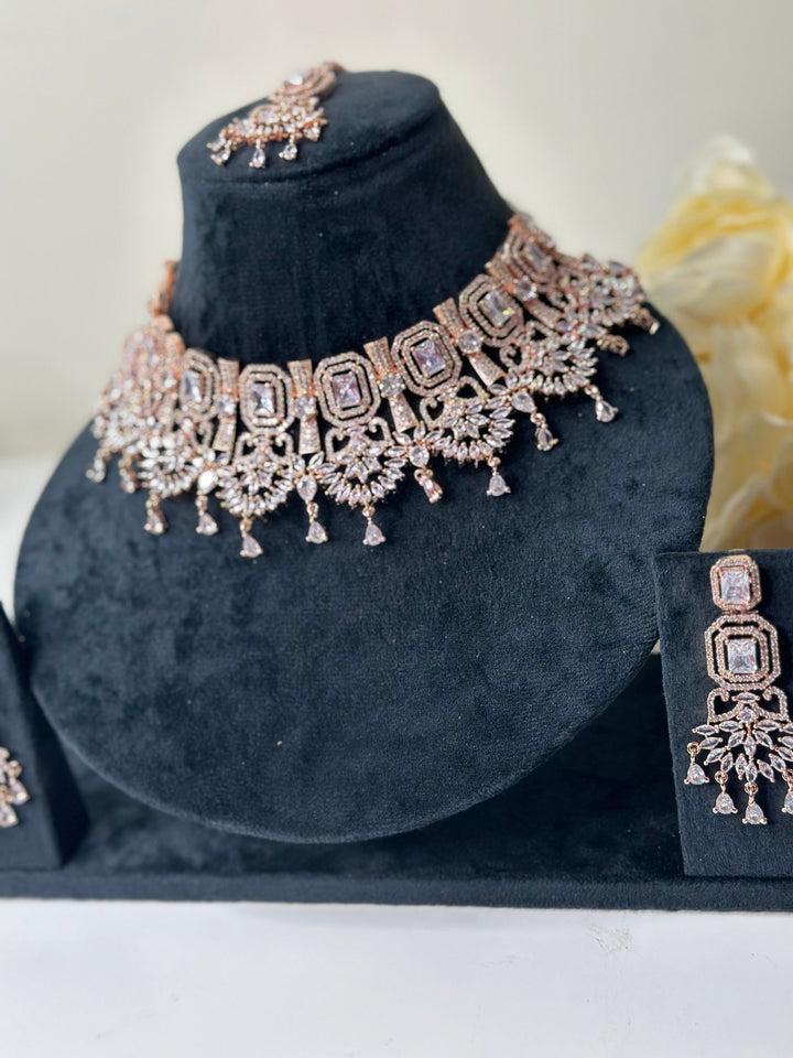 Aria CZ Necklace AD Set015
