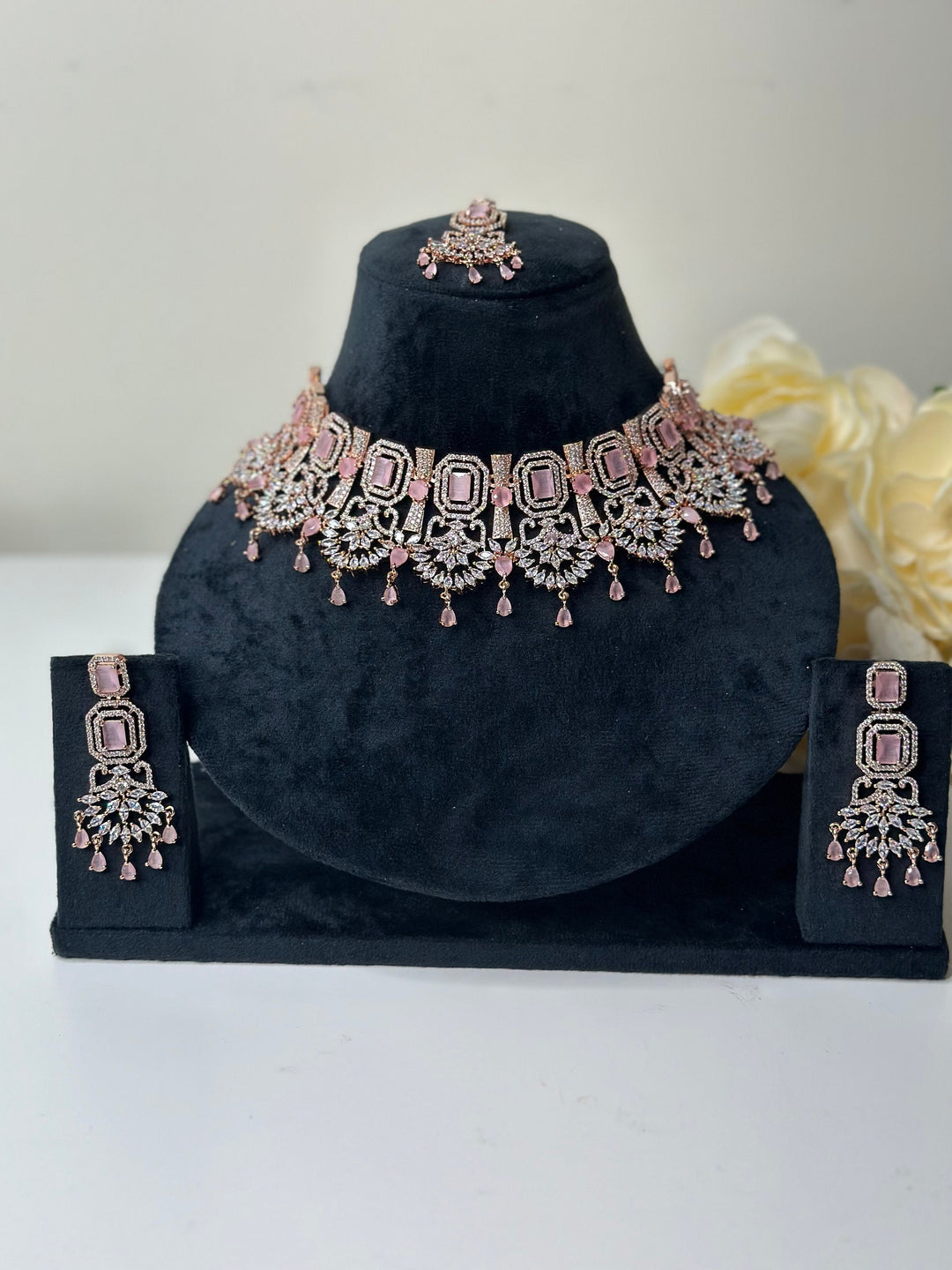 Aria CZ Necklace ADset015