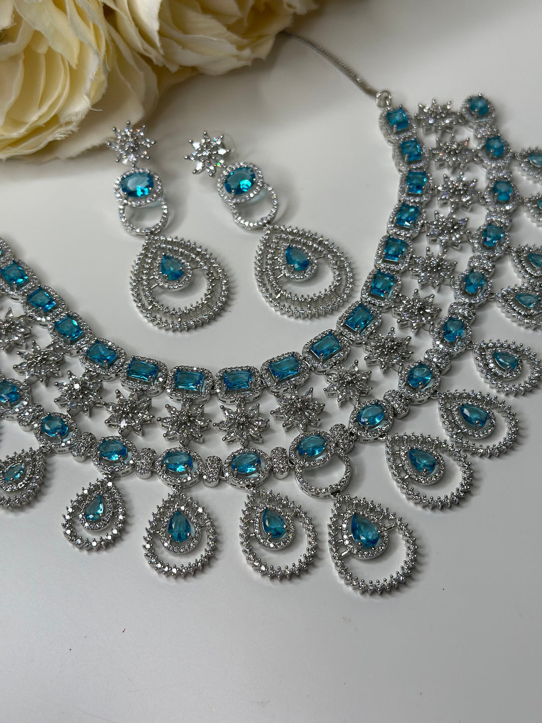 Ayla CZ Necklace AD Set016
