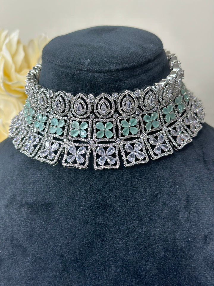 Remi CZ Necklace AD Set017