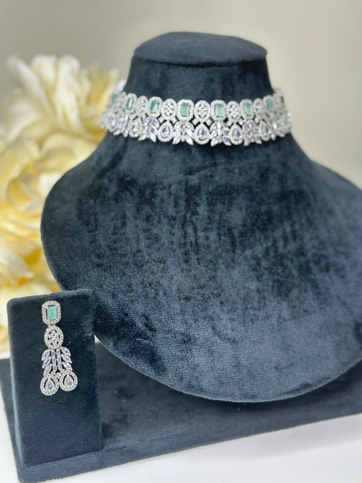 Ruth CZ Necklace ADset018