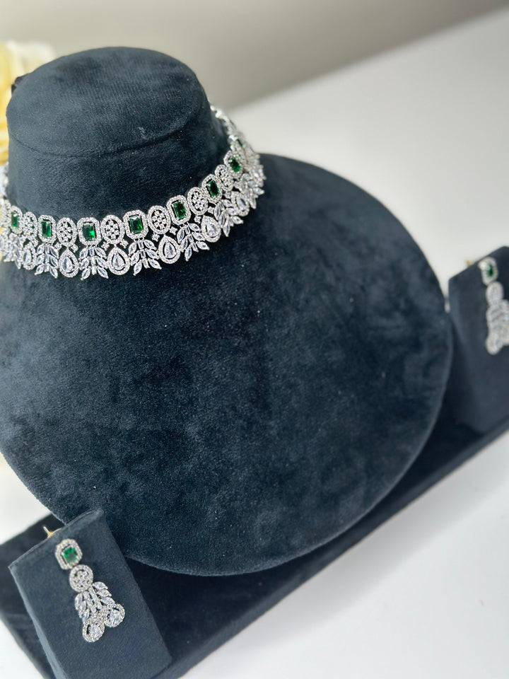 Ruth CZ Necklace ADset018