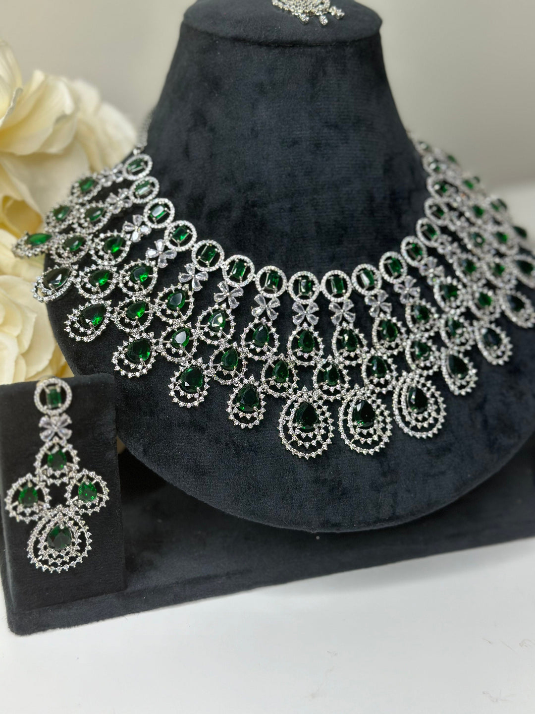 Sara CZ Necklace ADset019
