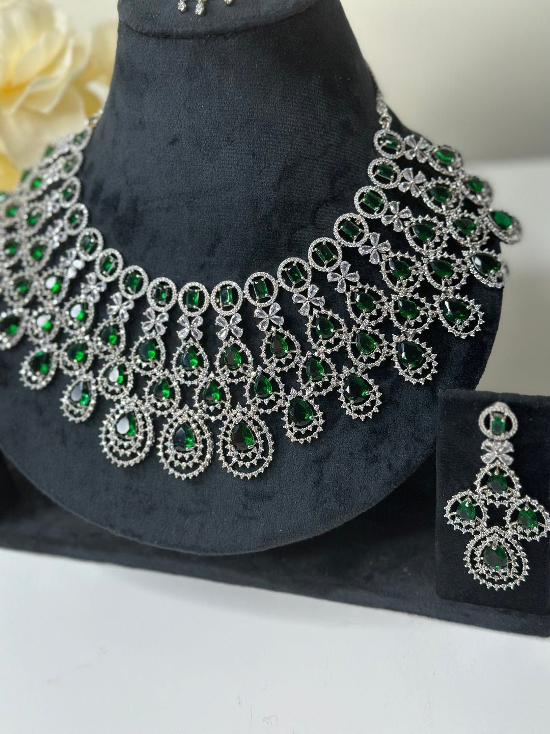 Sara CZ Necklace ADset019