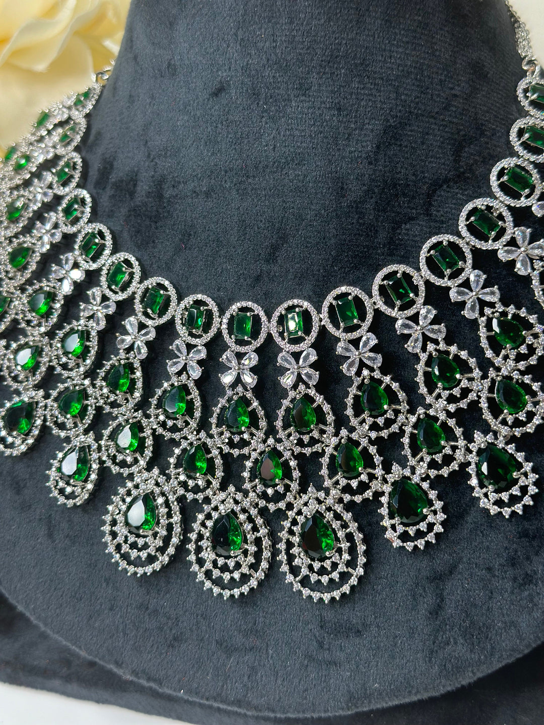 Sara CZ Necklace ADset019
