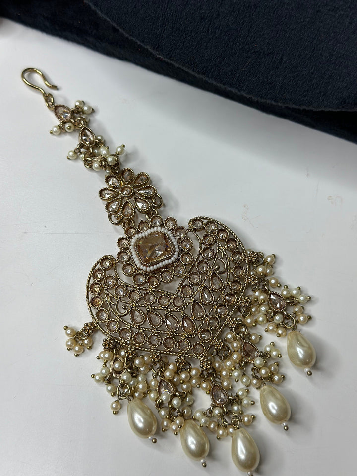 Aleena AD Polki Kundan Necklace
