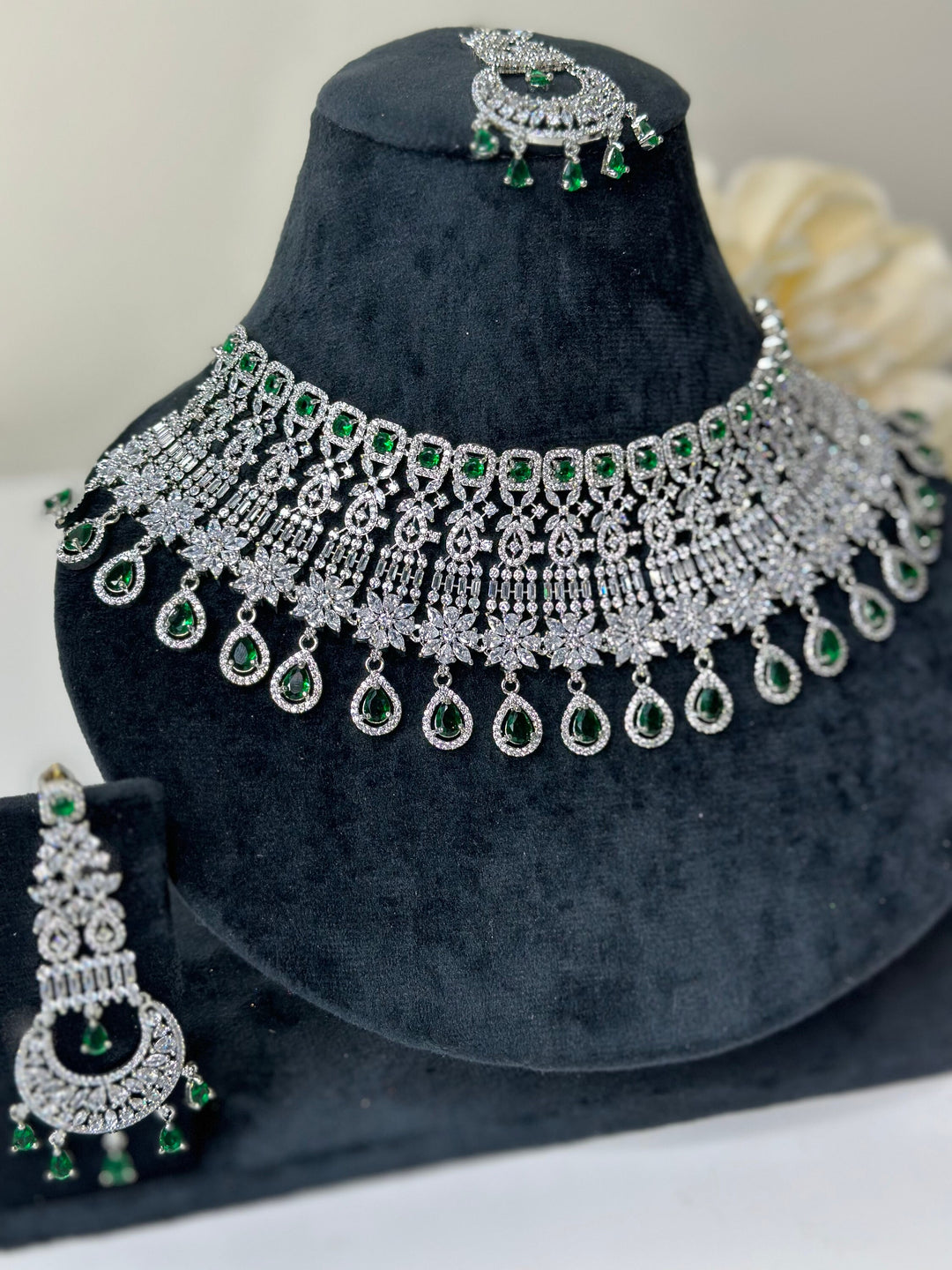 Jean CZ Necklace ADset025