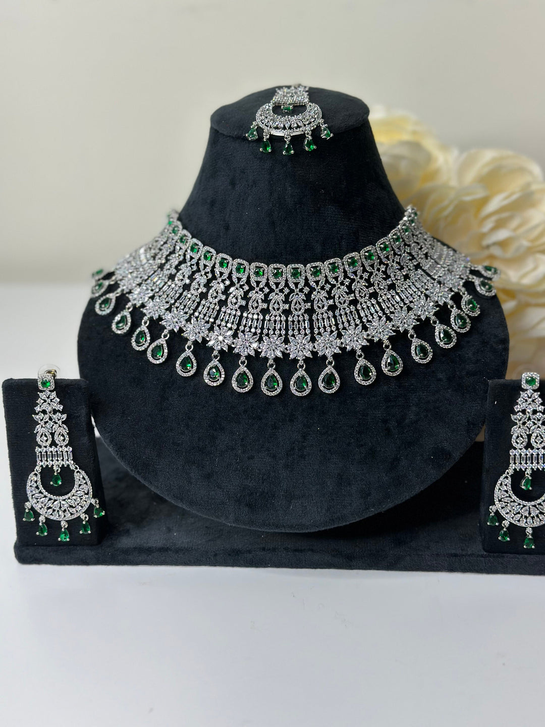 Jean CZ Necklace ADset025